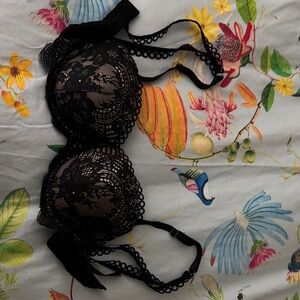 Victoria's Secret Black Lace Bra
